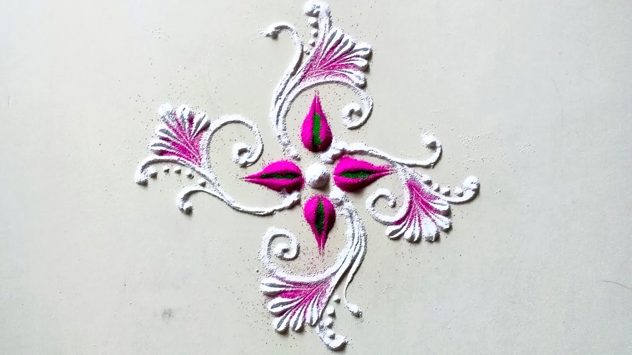 Beautiful daily designs | Easy rangoli | kolam