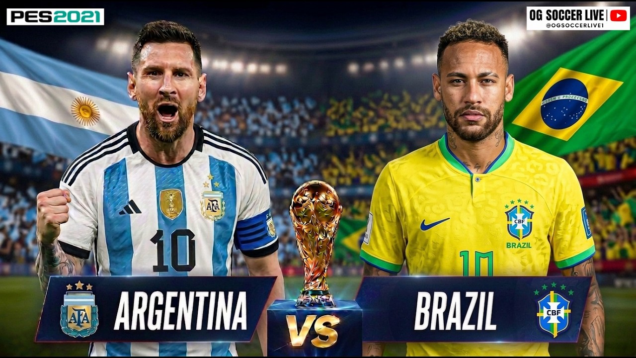 eFootball PES 21 Gameplay | World Cup 2026 Live Simulation