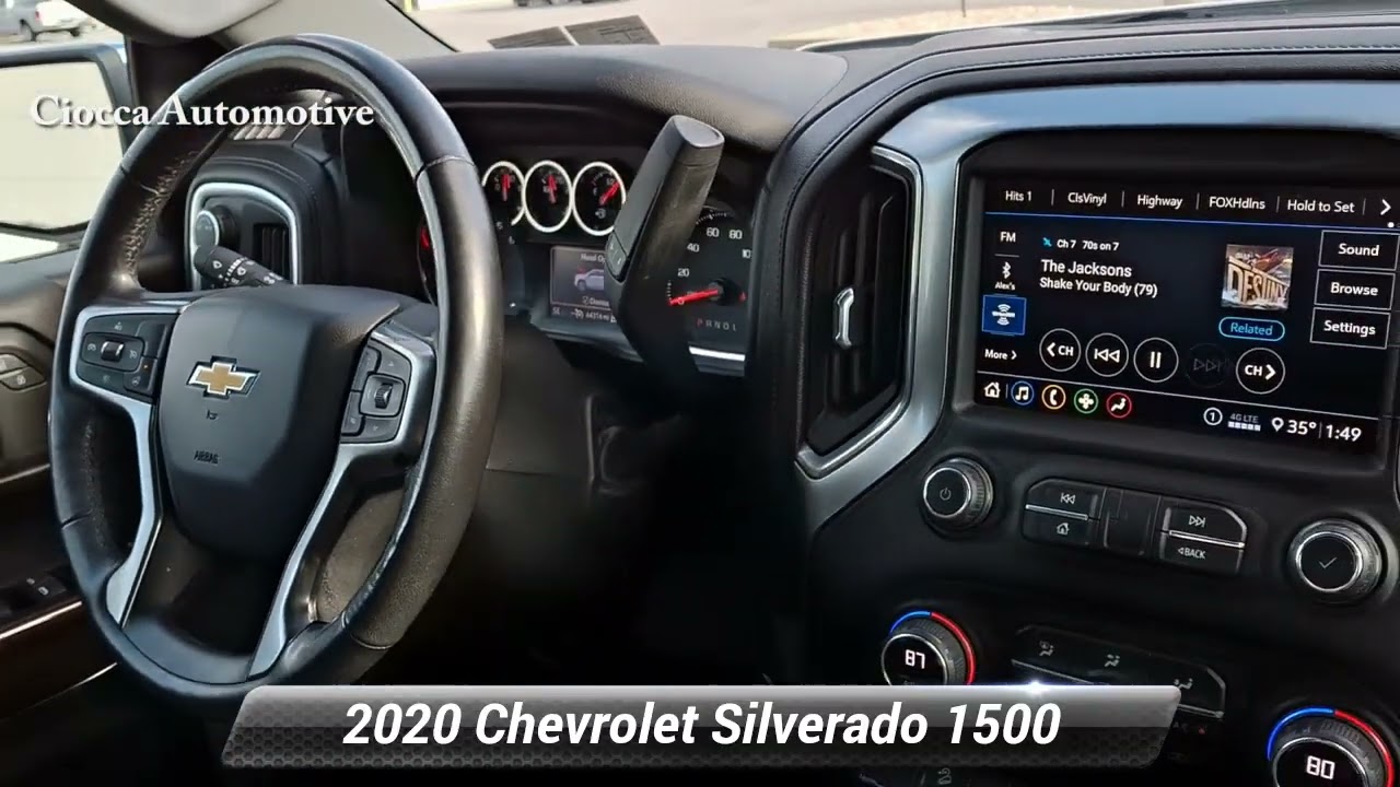 Used 2020 Chevrolet Silverado 1500 4WD Double Cab Standard Bed LT, York, PA C4497U
