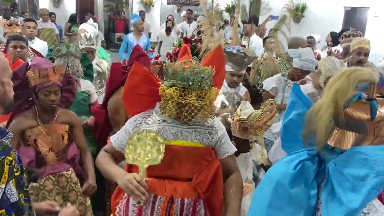 Saída Da Corte na Festa De Xangô No Ilé Asé Ayra Tundê 2022