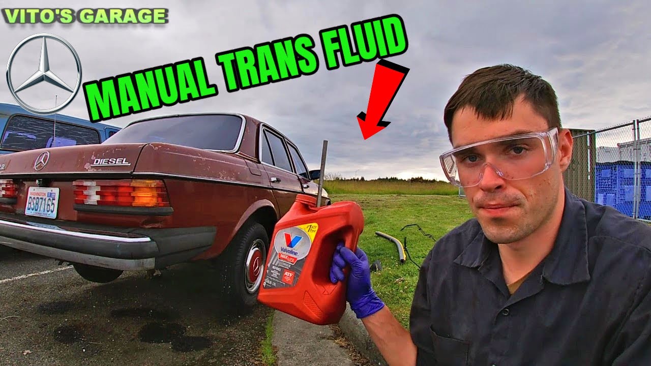 How To Change Mercedes-Benz Manual Transmission Fluid on ANY CAR (W123)