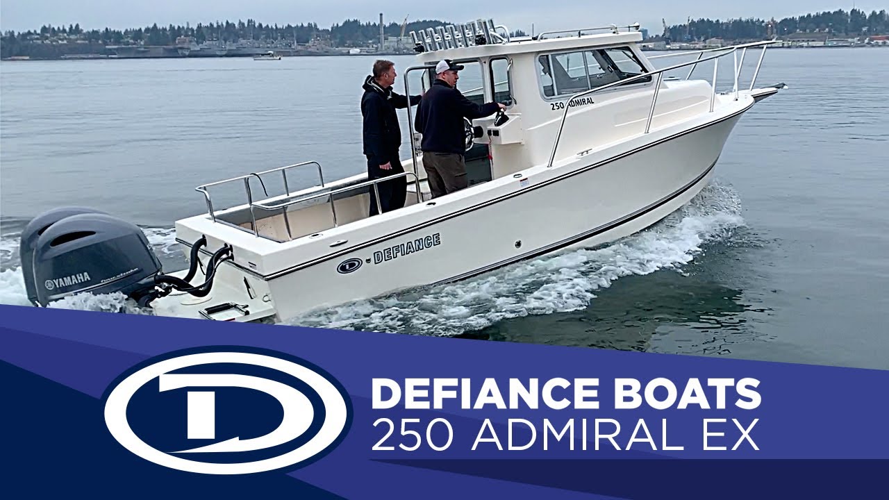 2021 DEFIANCE BOATS 250 ADMIRAL EX