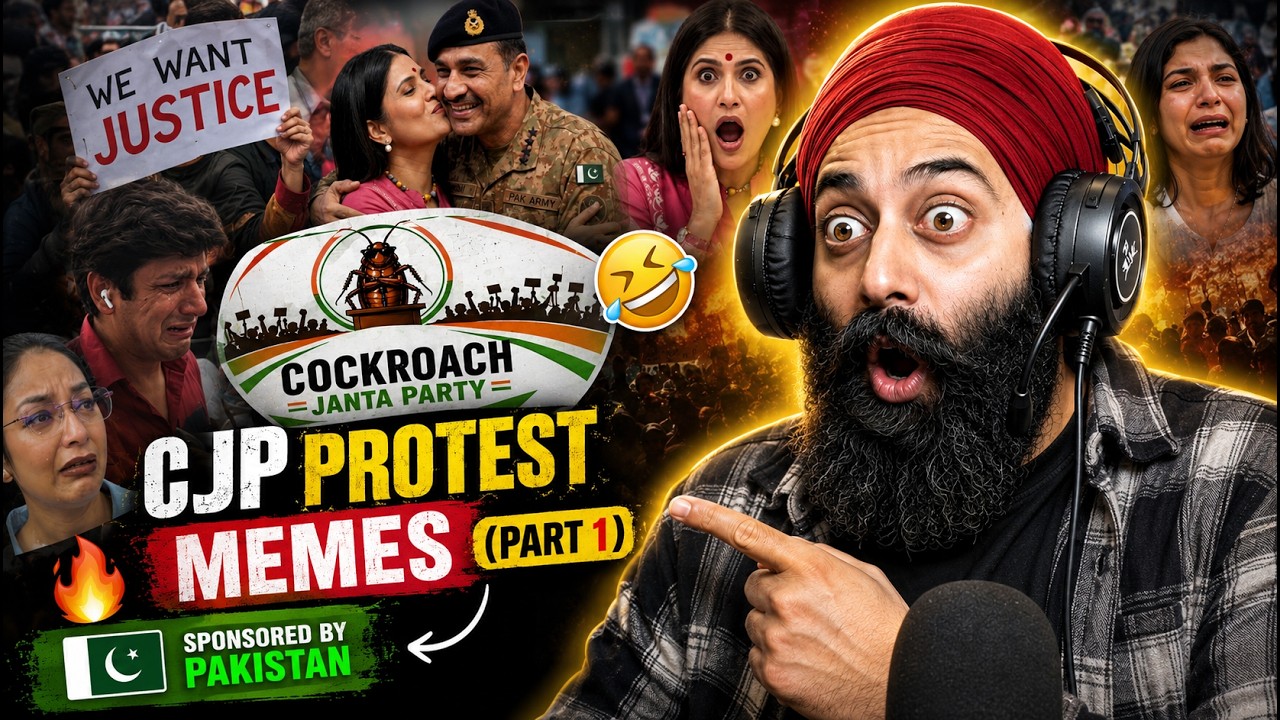 (Pt.1) CJP Protest Memes Reaction | Godi Media | Pakistan