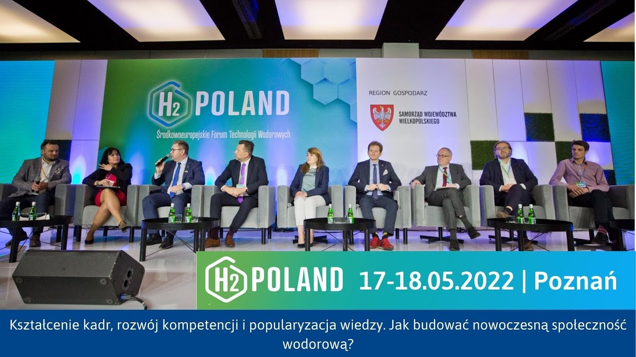 H2POLAND 2022 Kształcenie kadr, rozwój kompetencji, popularyzacja wiedzy.