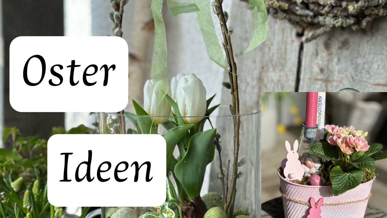 Schnelle und einfache Ideen für die Ostertage oder als Ostergeschenk 🐰 DIY