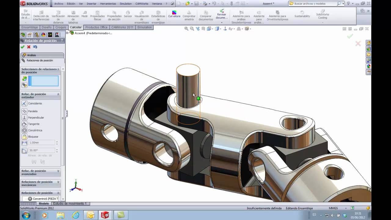 🎓 Tutorial [ENSAMBLAJES] solidworks 🔥