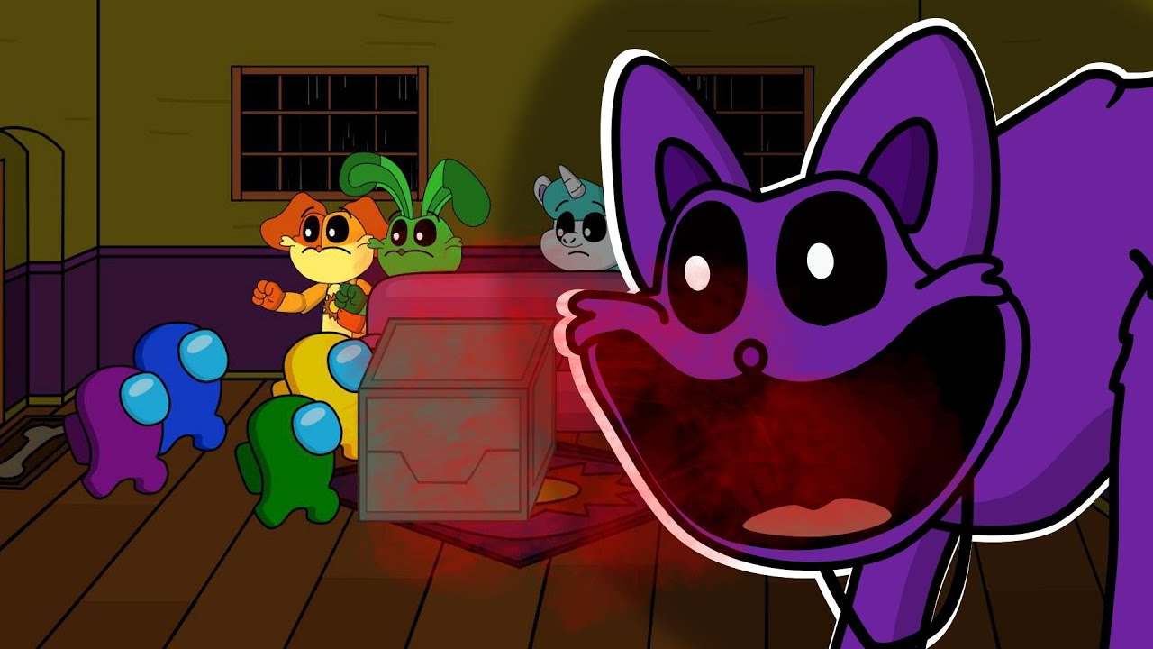 AMONG US in POPPY PLAYTIME CHAPTER 3 || kiwis ANIMATION