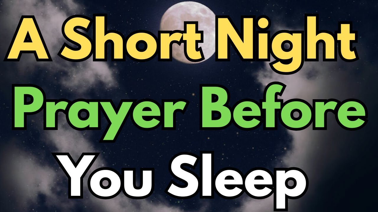 A Powerful Bedtime Prayer| Thank God Before You Sleep & Rest In His Peace.