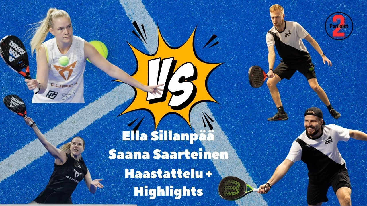 Naisten Moninkertaiset Suomenmestarit! Ella Sillanpää ja Saana Saarteinen | Padel 247