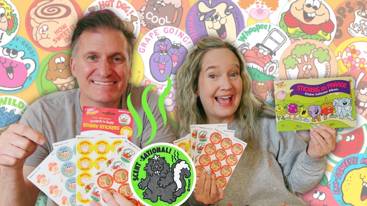 Retro Scratch & Sniff Stickers are BACK!