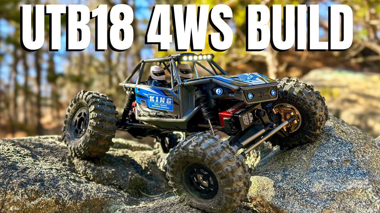Axial UTB18 Capra 4WS Build - More Grip, Better Control, Beefy Axles!
