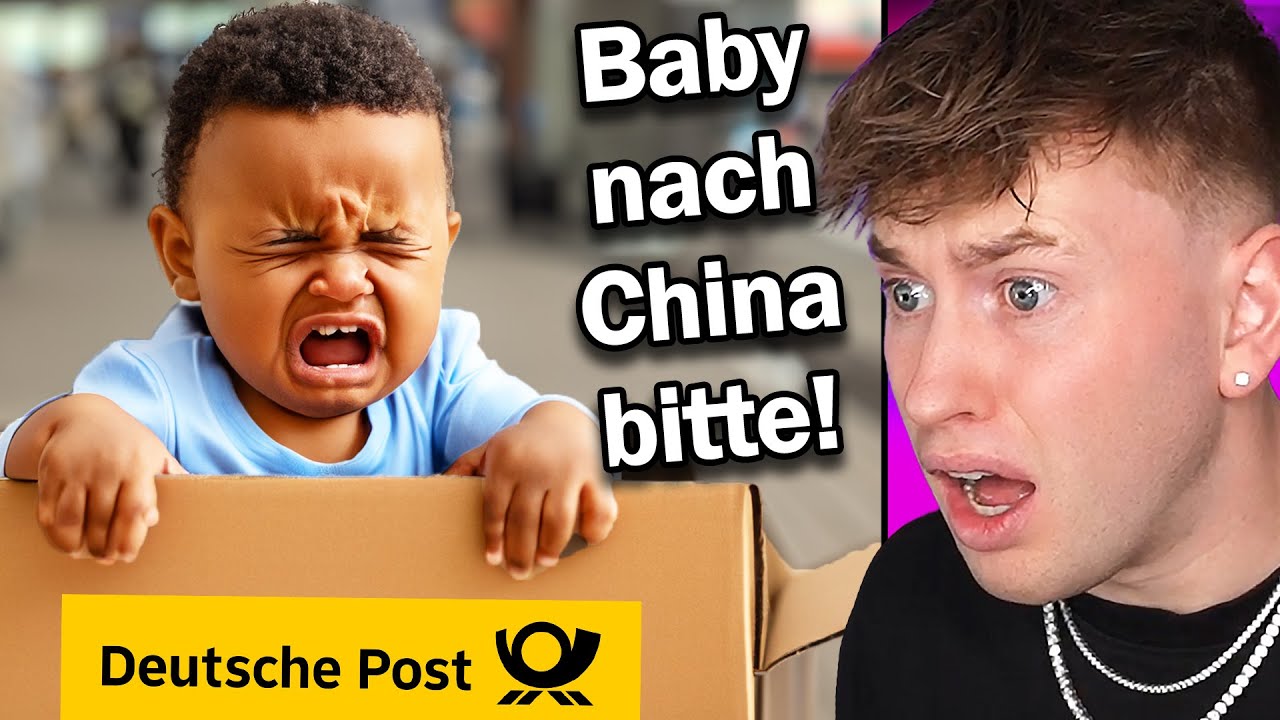 Bruder VERSCHICKT Baby in DHL-Paket