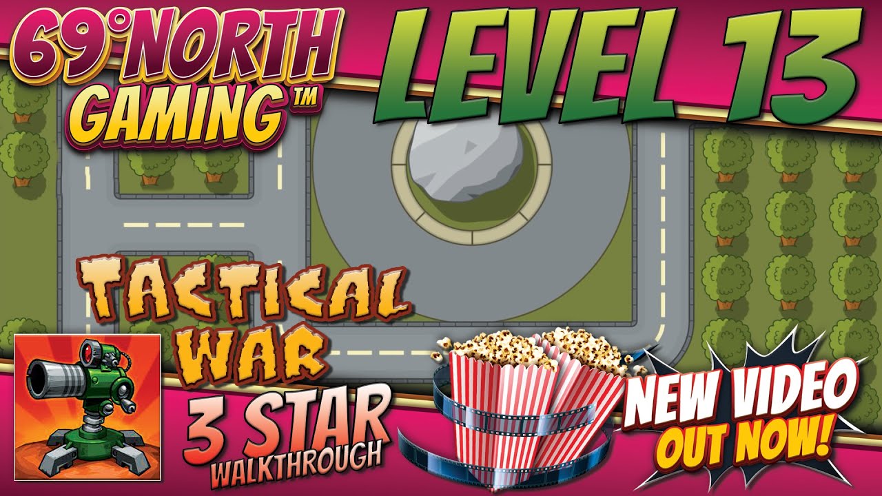TACTICAL WAR TOWER DEFENSE | LEVEL 13 | 3 STAR WALKTHROUGH | IOS ANDROID