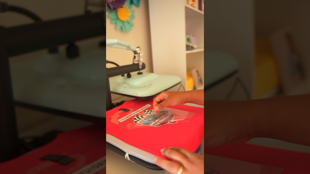 Planchando Siser Easy Color DTV con HTVRont Manual Heat Press #siserjuliet #htvront #heatpress