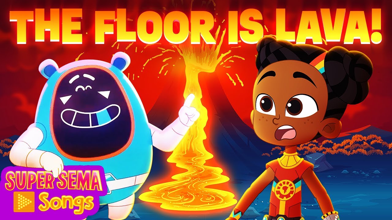 DANGER, DANGER! The Floor is Lava! 🌋 Super Sema - Kids Songs
