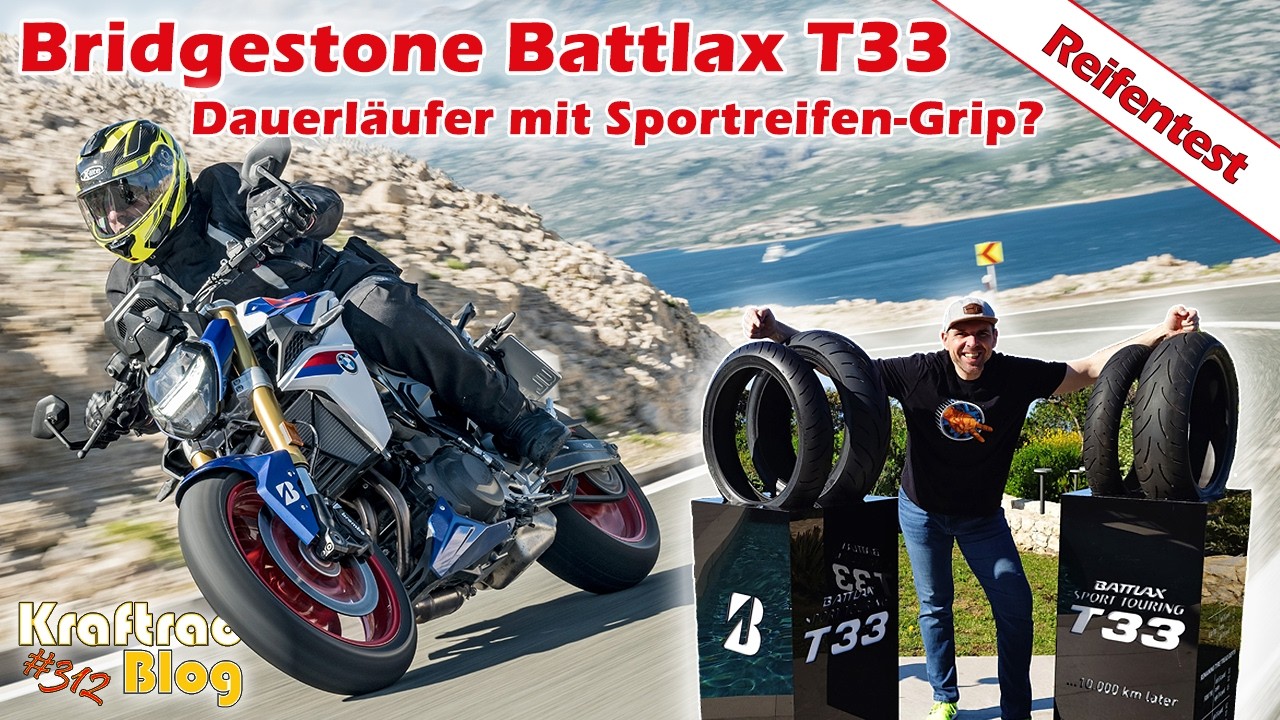 Bridgestone Battlax T33 im Test &ndash; Dauerl&auml;ufer mit Sportreifen-Grip?