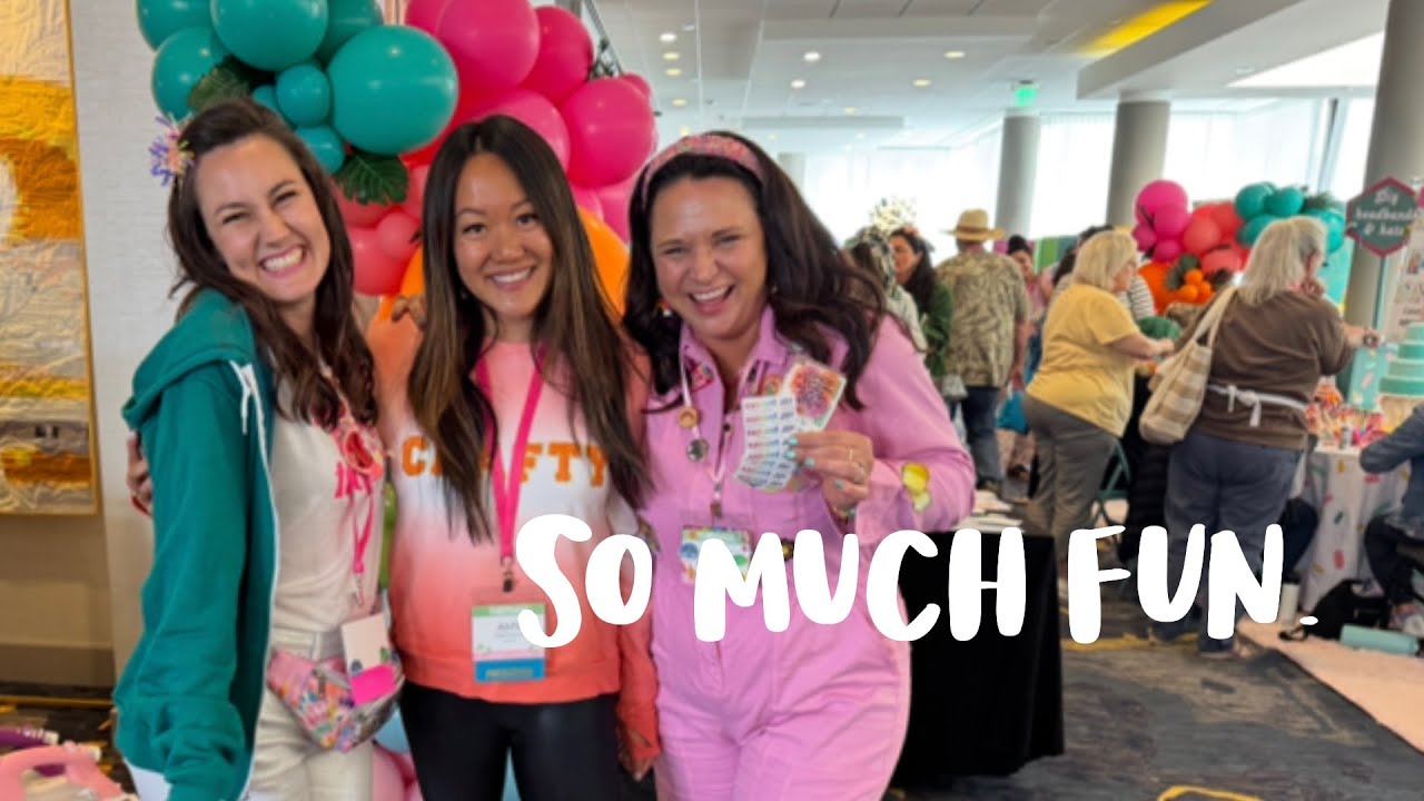 Come With Me to Craftcation! | Creative Conference Vlog Ventura, CA
