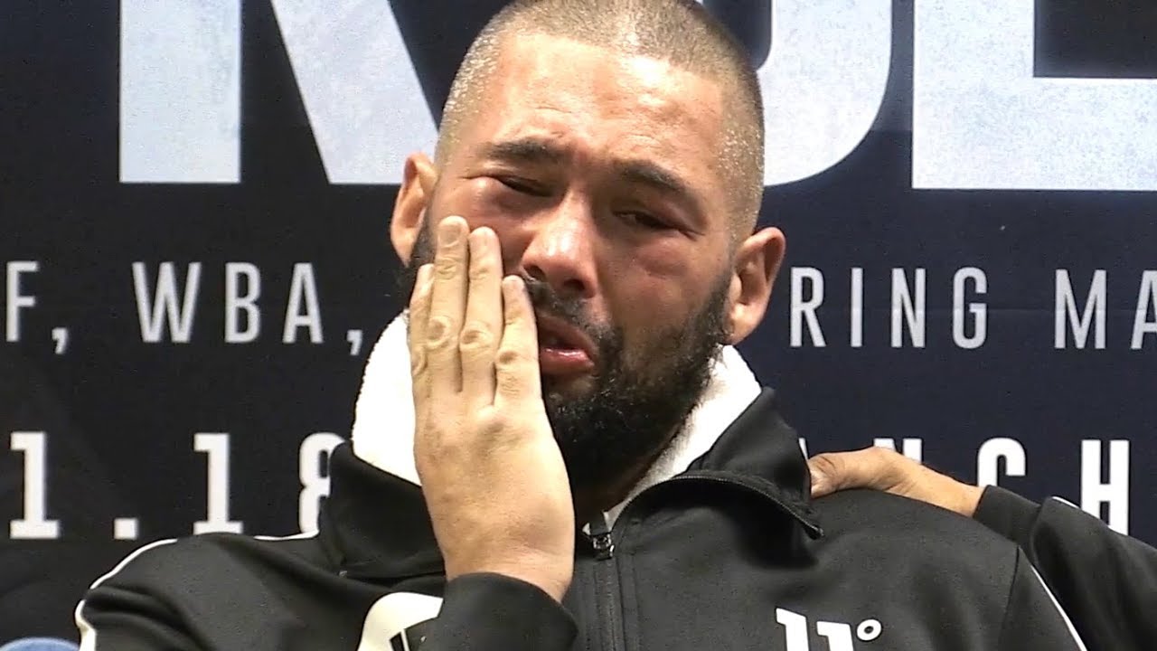 Tony Bellew Stopped By Oleksandr Usyk In Final Fight | Final Emotional Press Conference