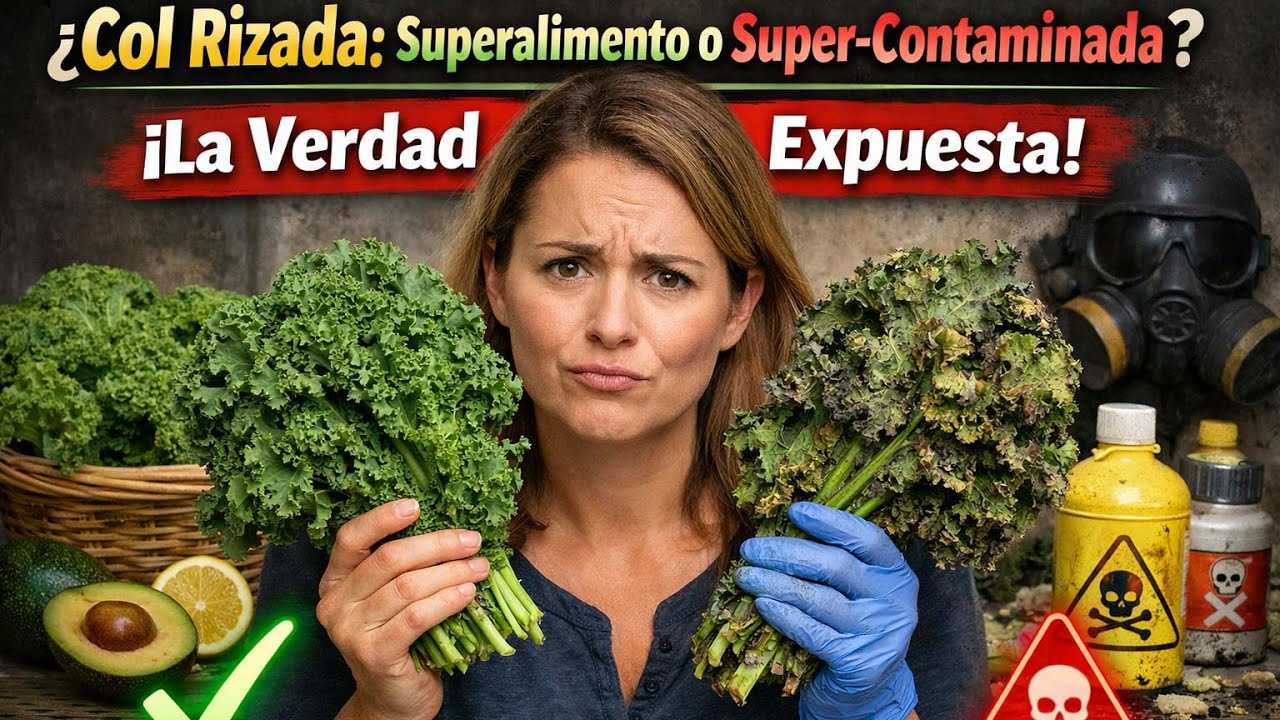 ¡Tu Batido de Kale Es Básicamente un Cóctel de Pesticidas Con Beneficios!
