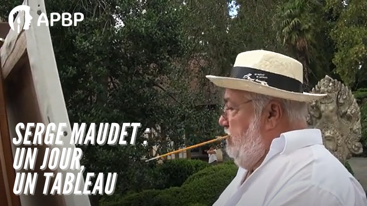 Les Artistes Peignant de la Bouche et du Pied - Serge Maudet : Un jour, un tableau - APBP