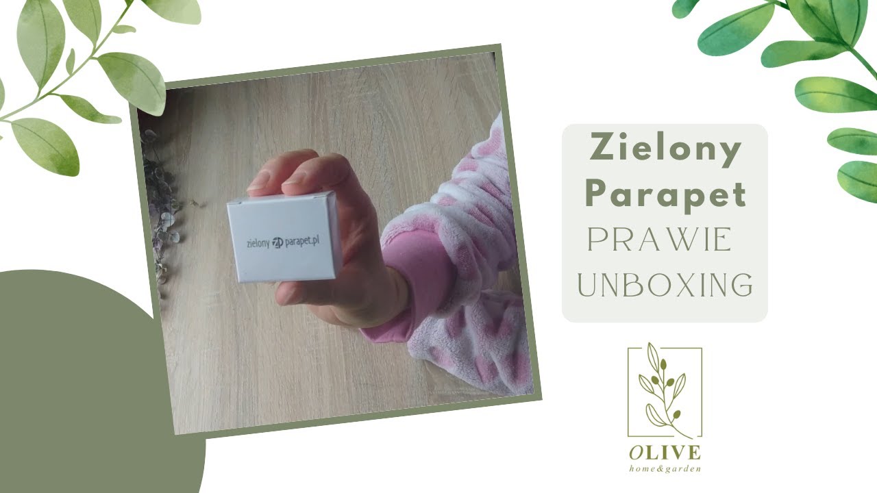 Zielony Parapet prawie unboxing 😉 Co nowego dla roślin i jaką roślinę kupiłam 💚 odżywki do seramisu