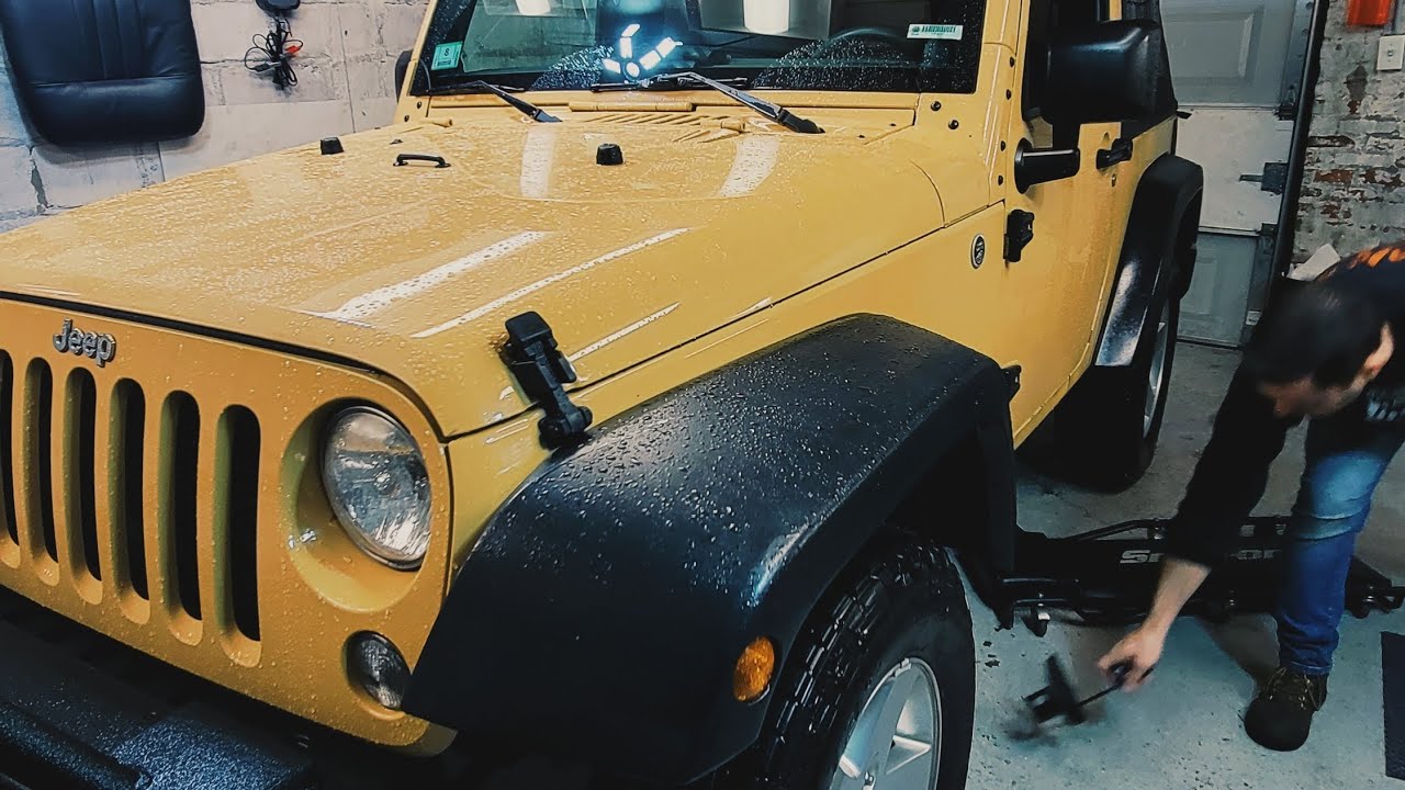 🛑 Step Bar Installation on a Jeep Wrangler