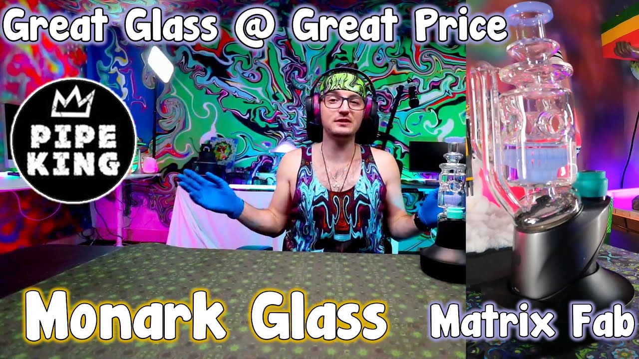 (ThePipeKing) Monark Glass Matrix Fab!  20% Off Orders W/ Link In Description!