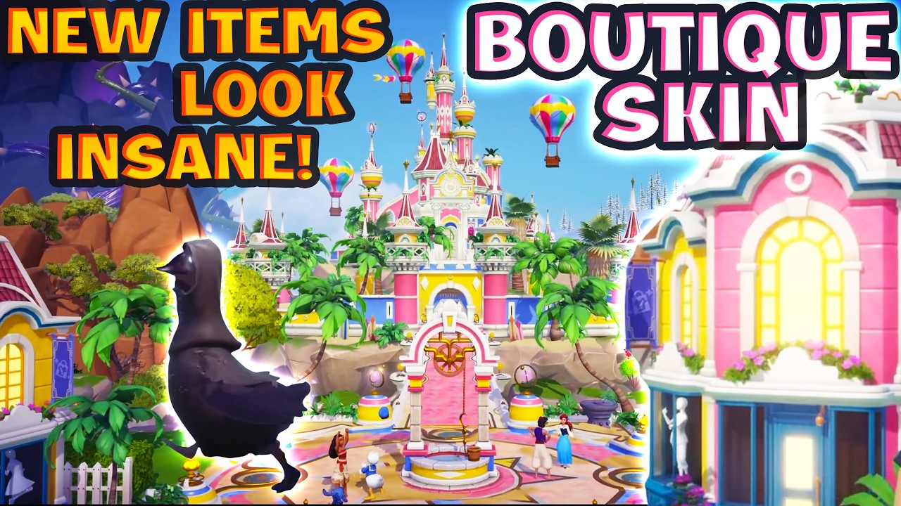 Обновление Pixel Perfect: ПРЕДСТАВЛЕНЫ ПРЕДМЕТЫ. ГРОМКИЕ новости в Disney Dreamlight Valley.