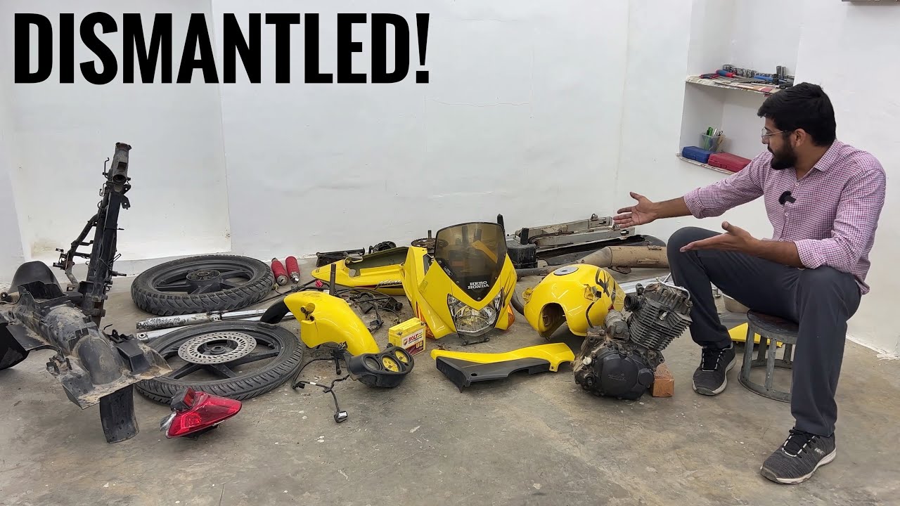 Part 2 : Rebuilding A 2008 Karizma R : Dismantling The Bodywork