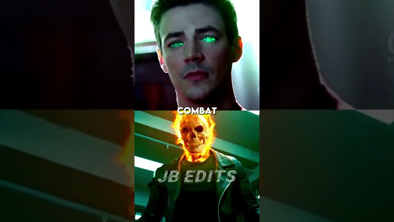 The Flash Vs Ghost Rider ⚡️⚔️💀 