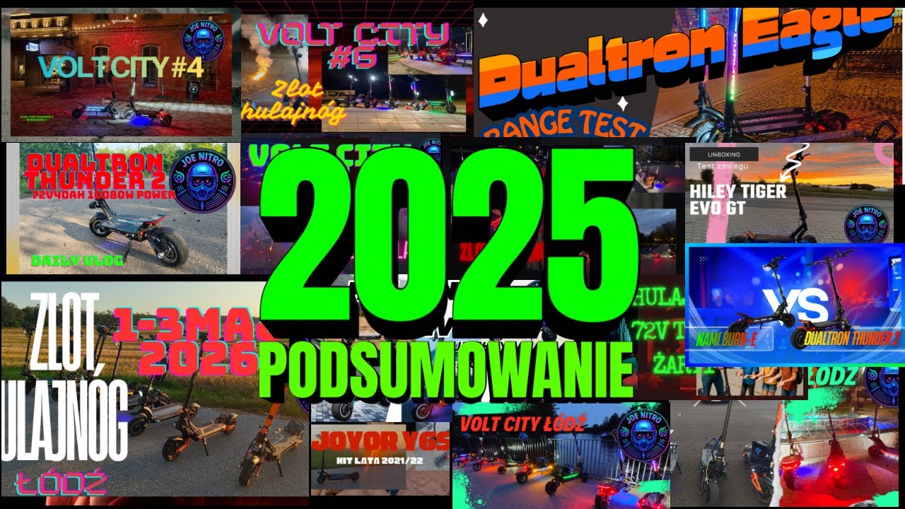 Podsumowanie 2025 roku #dualtron #kukirin #escooter