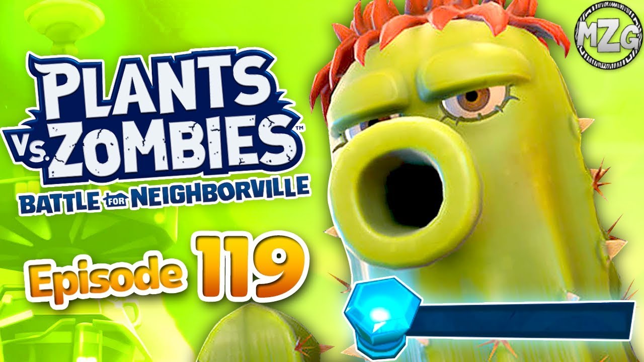 Испытания кактусов! — Plants vs. Zombies: Битва за Нейборвиль. Геймплей. Часть 119