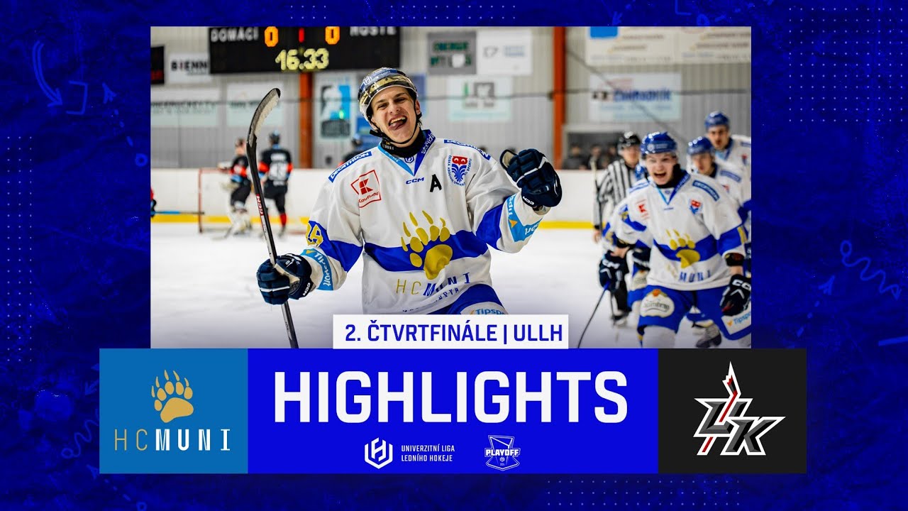 HC MUNI vs UK Kings Prague 7:5 | 13. 3. 2024 | ULLH I. čtvrtfinále
