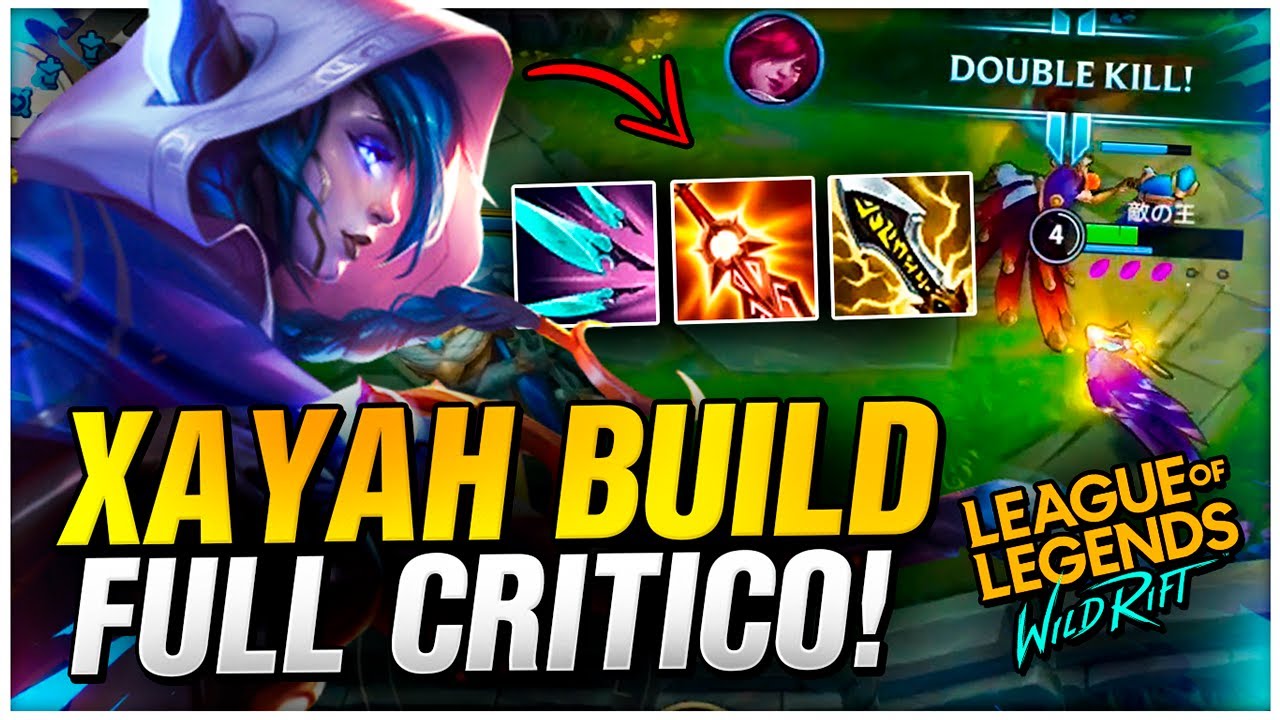 XAYAH E RAKAN NA BOT LANE - BUILD FULL CRÍTICO! | WILD RIFT