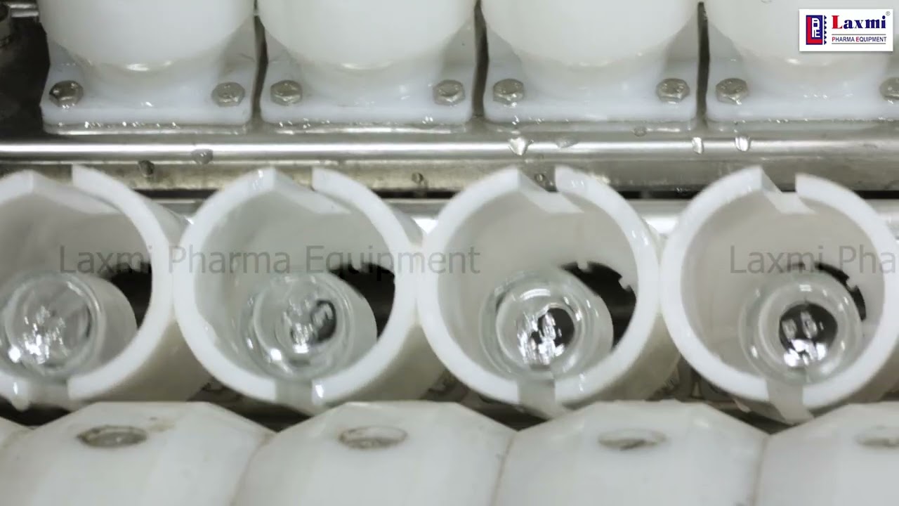 Automatic Vial Washing Machine - Linear Type