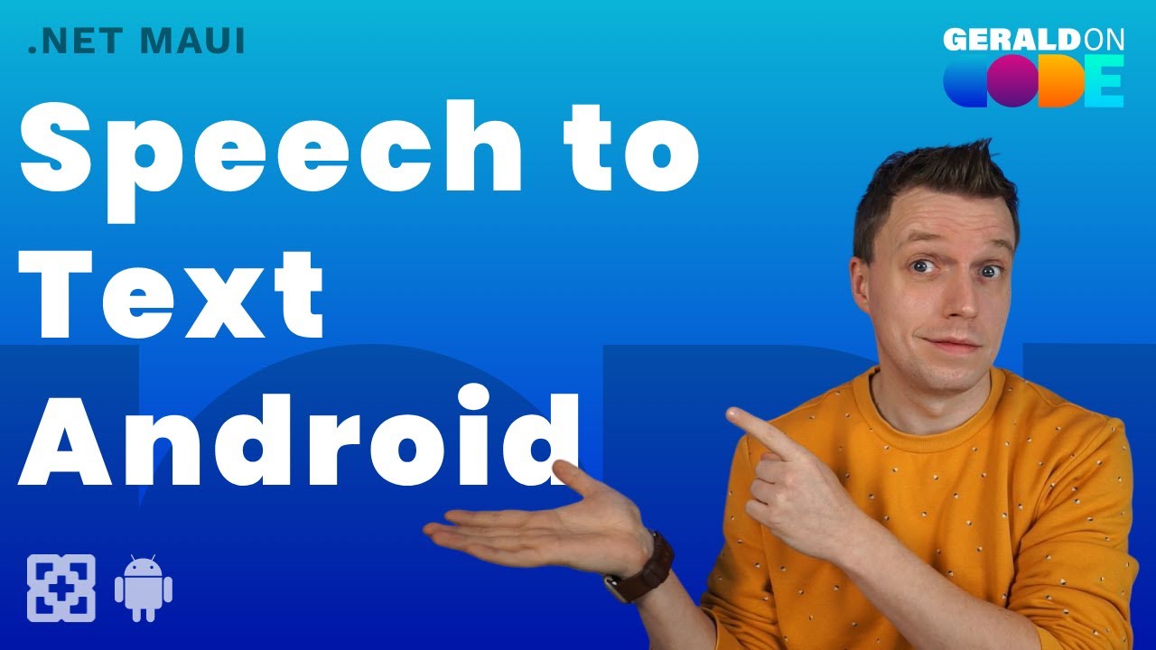 Реализация преобразования речи в текст на Android с помощью .NET MAUI