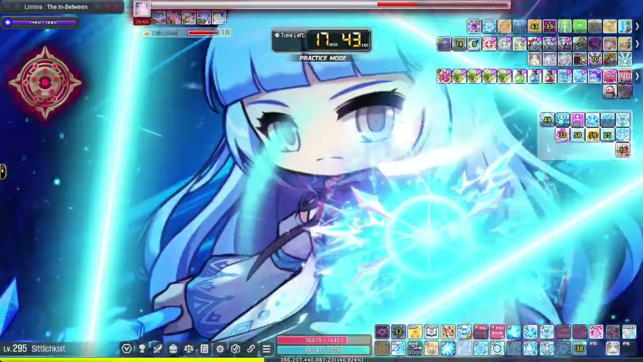 [GMS Bera] Ice Lightning mage- Extreme Black Mage solo