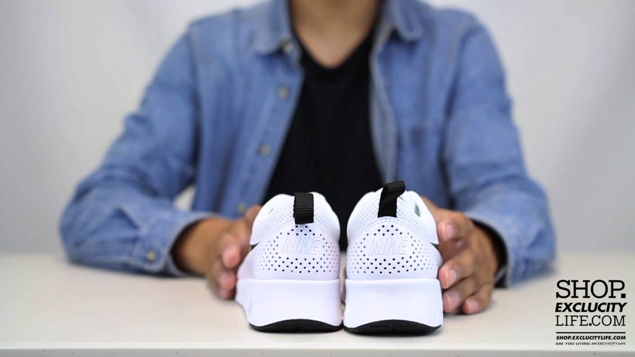 Women's Air Max Thea White   Black Unboxing Video at Exclucity