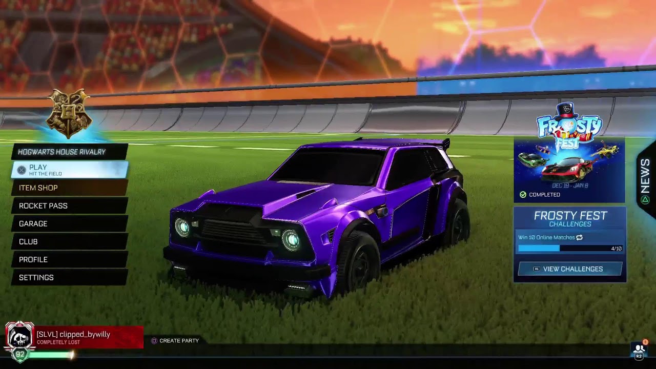 Rocket League and playing with viewers