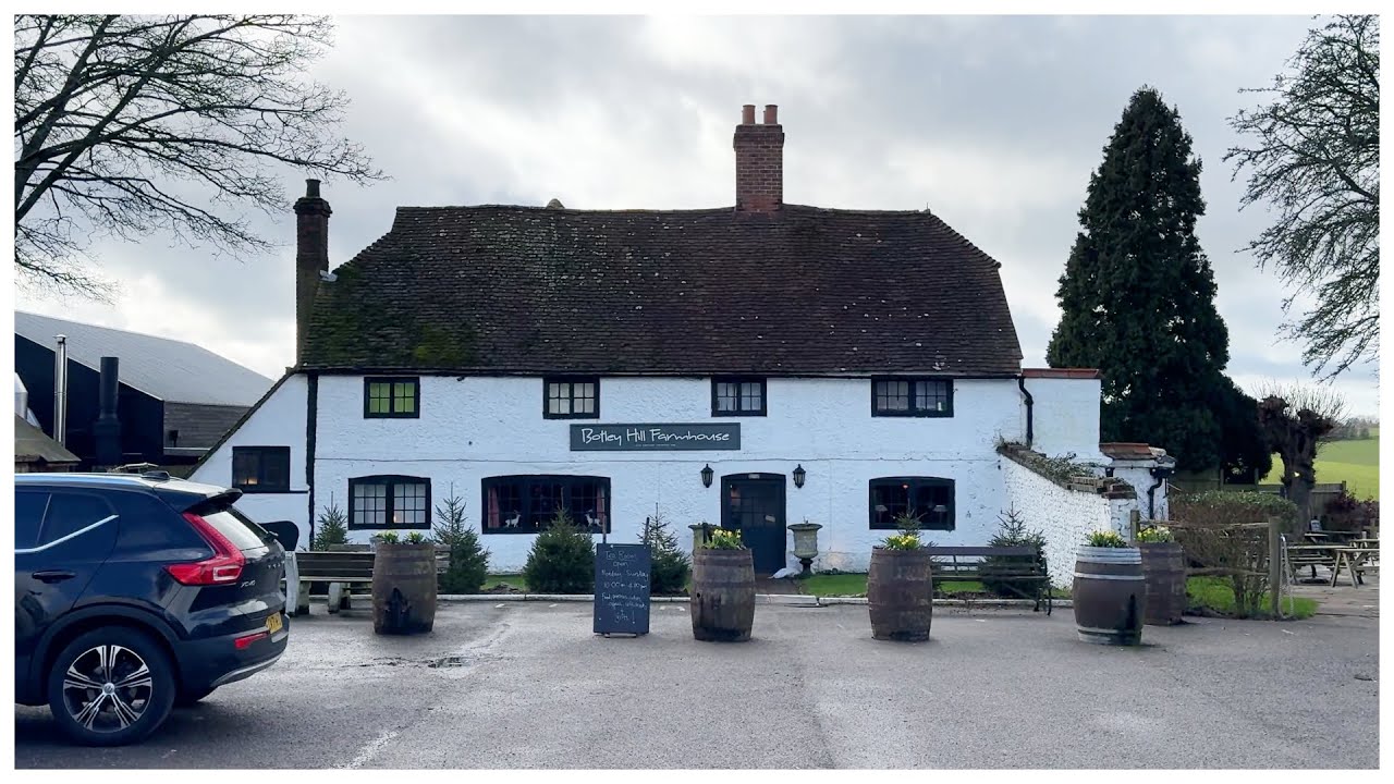 Botley Hill, the Greenwich Meridian & one of Surrey's highest hills - a country walk