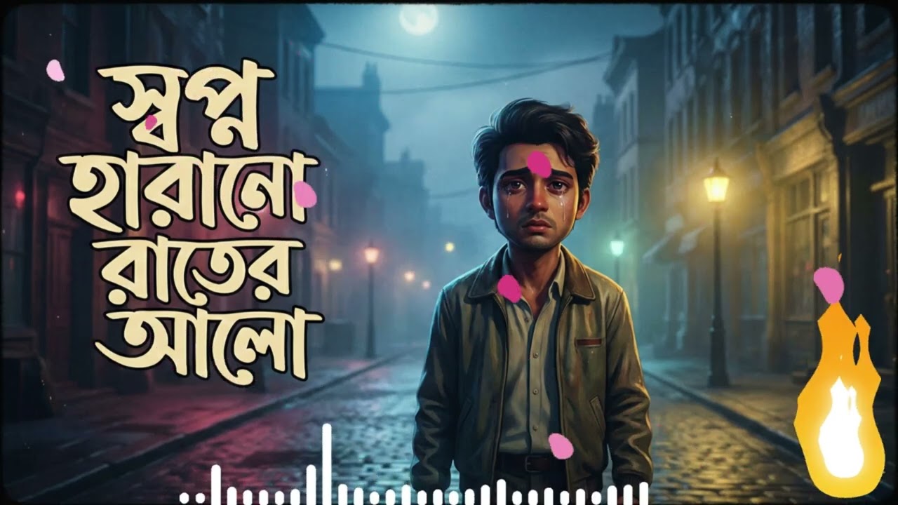স্বপ্ন হারানো রাতের আলো | Old Bollywood Style Bangla Sad Romantic Song | Retro Love Pain