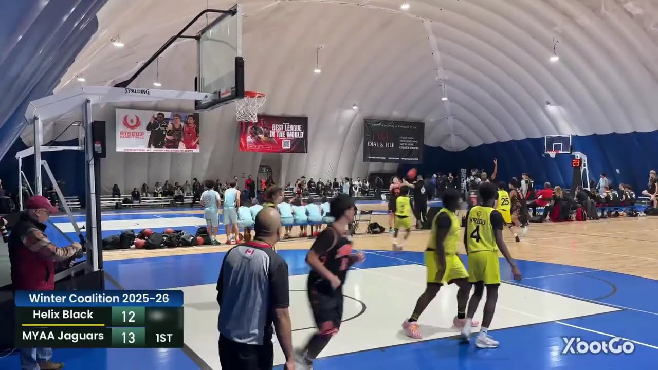 U16 Helix Rise Black vs MYAA Jaguars Jan 11 2026 WINTER COALITION