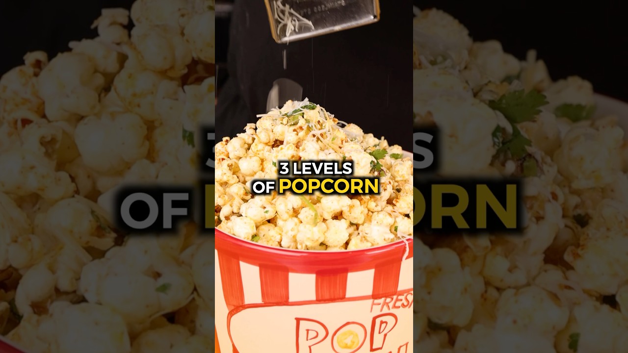 3 Levels of Popcorn