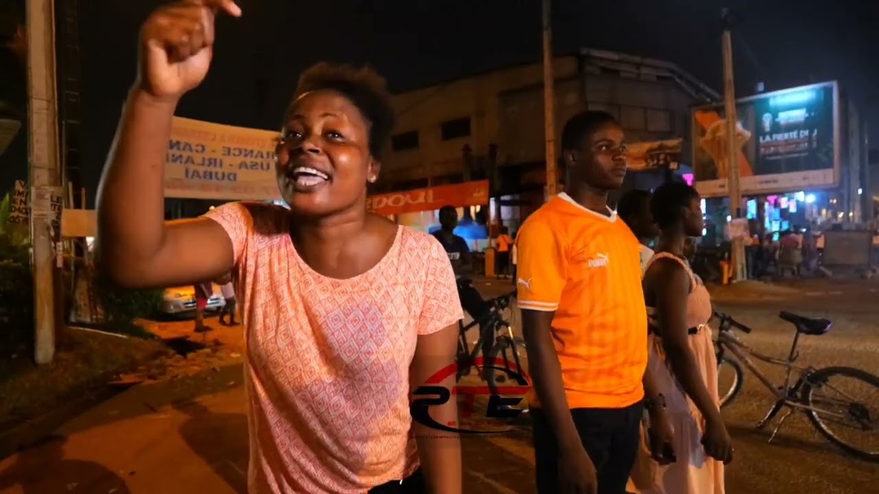 REACTION DES IVOIRIENS APRÈS LA QUALIFICATION FACE AU MALI.#abidjan #can2023 #cocody