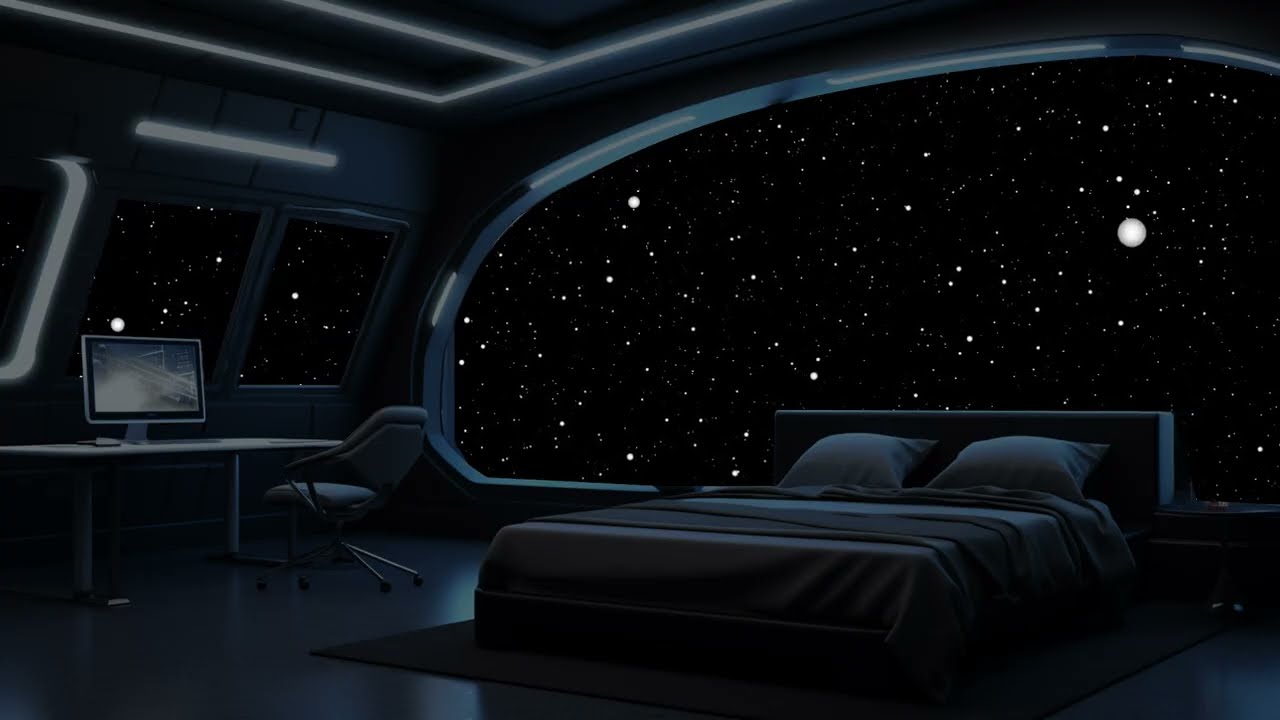 Float Into Sleep With Gentle White Noise That Echoes The Infinite Calm Of Deep Outer Space