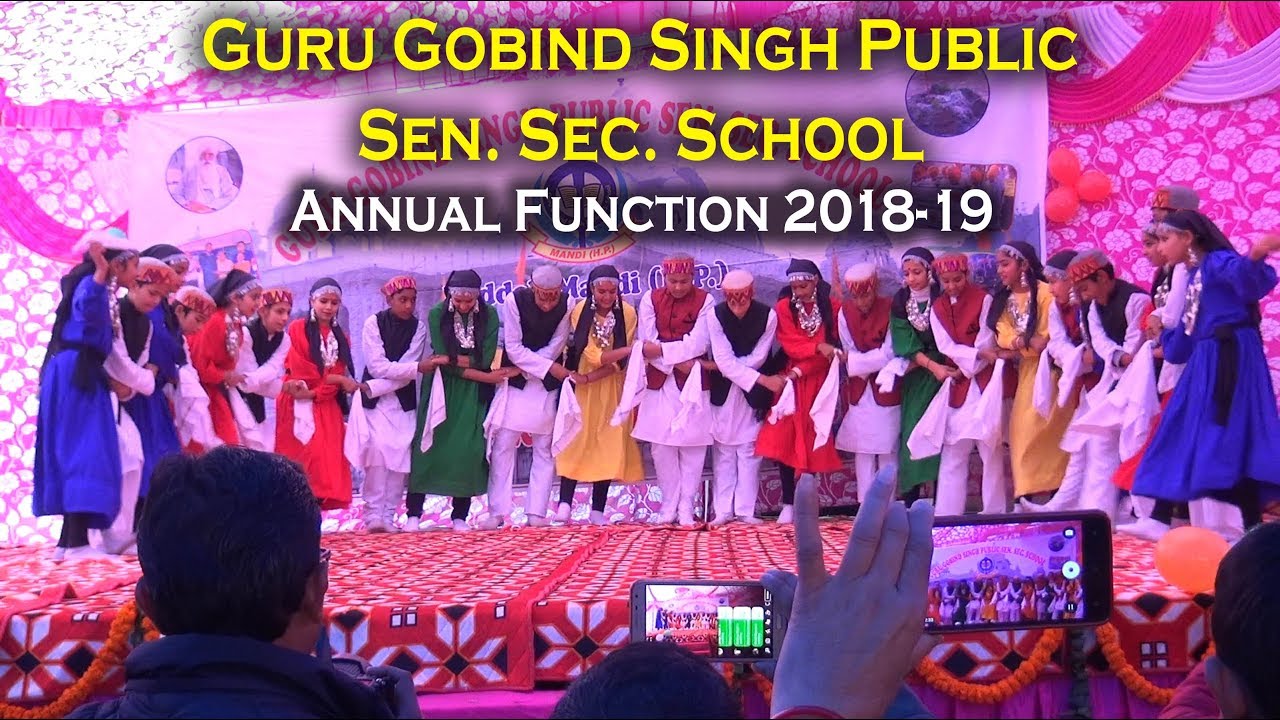 Guru Gobind Singh School | Mandi | Annual function 2018-19