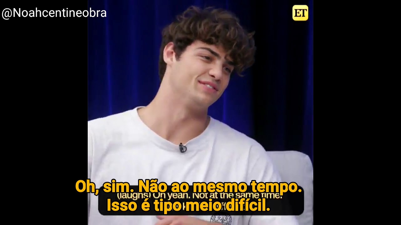 LEGENDADO - Noah Centineo responde o “5 mais rápidos da ET”.