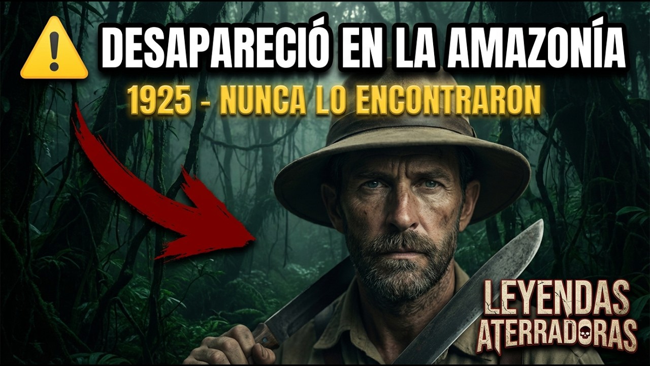 PERCY FAWCETT: El Explorador Que DESAPARECIÓ en laAmazonía.
