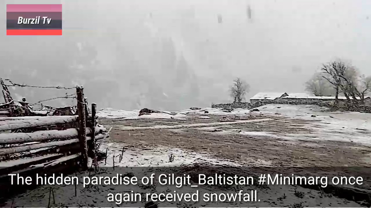 Snow fall in May 2019