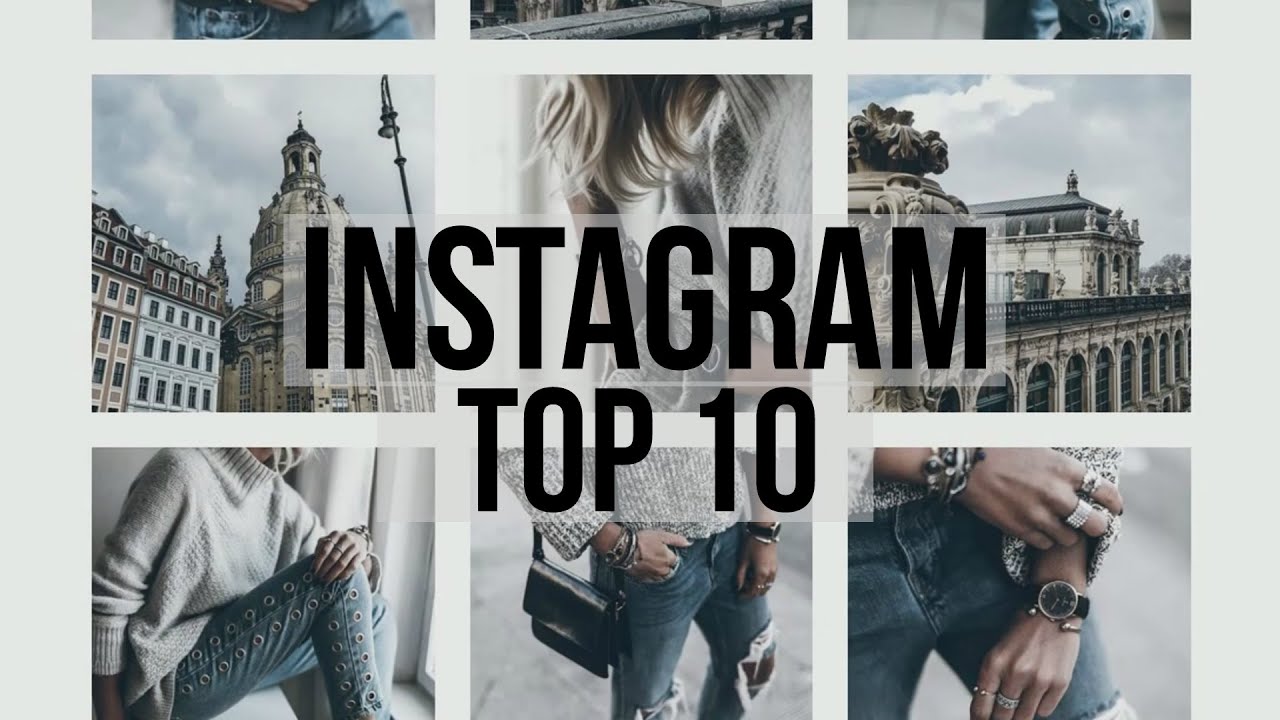 INSTAGRAM TOP 10 ULUBIONE PROFILE | MODA STYL | KWIECIEŃ 2016 | CheersMyHeels